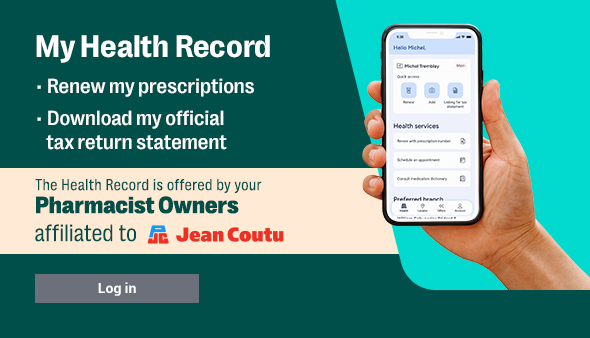 Log in to my Health Record 