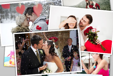 Mariage, fiançailles, Saint-Valentin… toutes les occasions sont bonnes pour compiler vos plus belles photos dans une courte vidéo.
