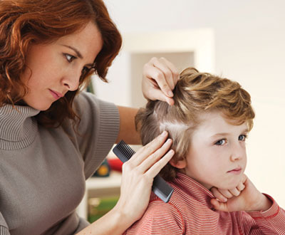 How to detect lice