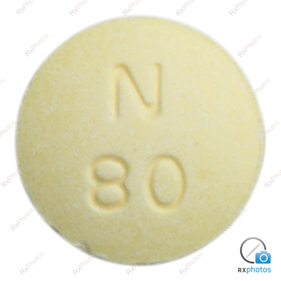 Teva Propranolol comprimé 80mg