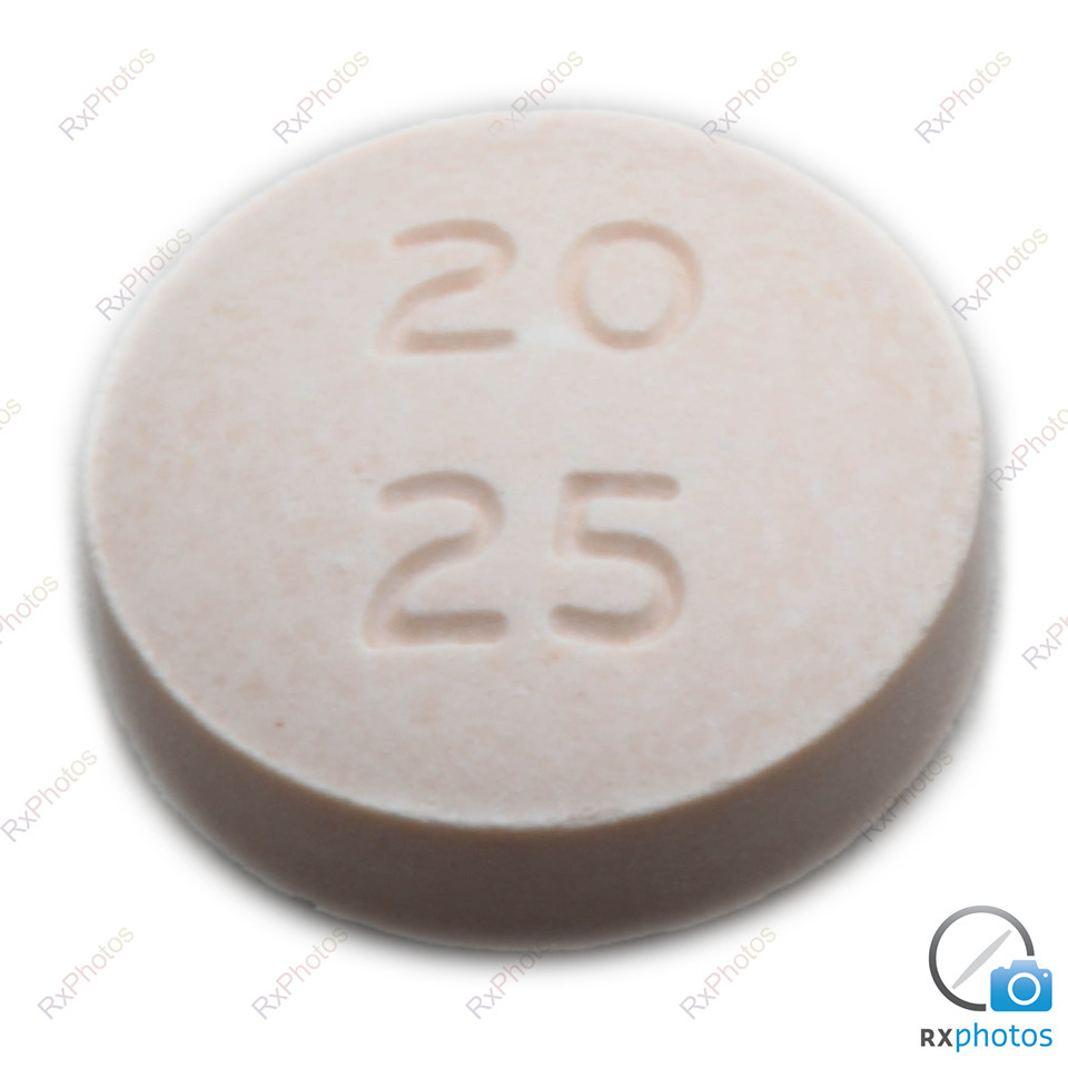 Sandoz Lisinopril Hct comprimé 20+25mg