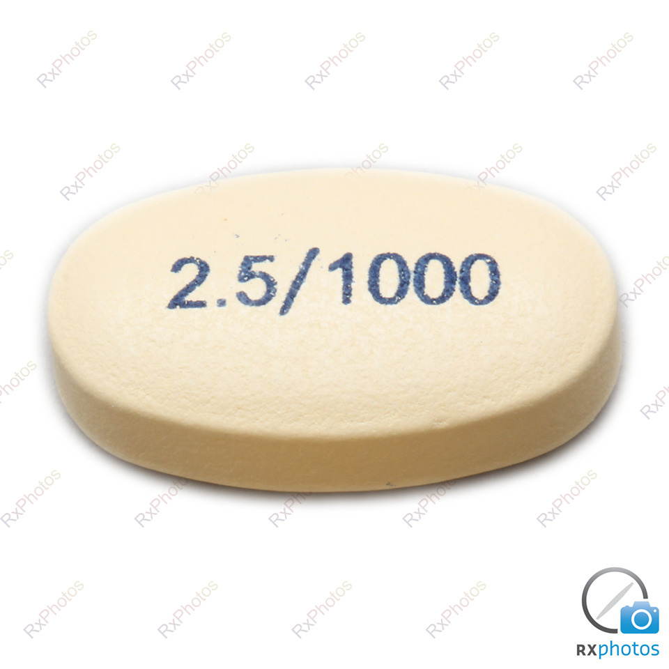 Komboglyze comprimé 1000+2.5mg