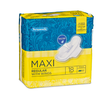 Image of product Personnelle - Maxi Pads with Wings, 18 units, Regular