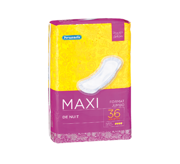 Image 1 of product Personnelle - Maxi Pads, 36 units, Super Overnight