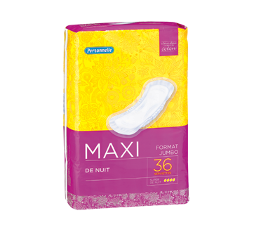 Image 2 of product Personnelle - Maxi Pads, 36 units, Super Overnight