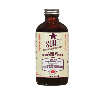 Image of product SURO - Organic Elderberry Syrup, 236 ml