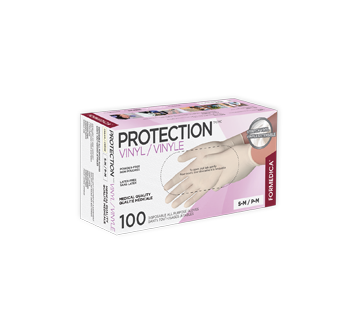 Image of product Formedica - Protection Stretch Vinyle Gloves, 100 units, Small - Medium