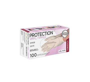 Image of product Formedica - Protection Stretch Vinyle Gloves, 100 units, Large - X-Large