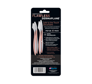 Image 2 of product Finishing Touch - Flawless Dermaplane Facial Exfoliator & Hair Remover, 4 units
