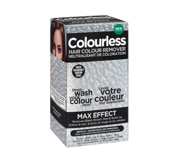 Max Effect Hair Colour Remover, 1 unit – Colourless : Colour remover | Jean Coutu Max Effect Hair Colour Remover, 1 unit – Colourless : Colour remover | Jean Coutu
