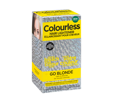 Go Blonde Hair Lightener 1 Unit Dark To Blonde Colourless
