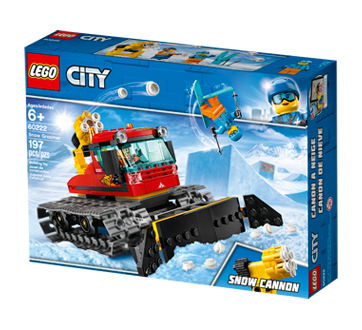 snow groomer lego