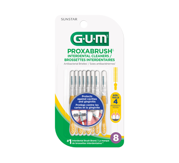 Proxabrush Go-Betweens Cleaners, 8 units, Moderate