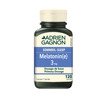 Image of product Adrien Gagnon - Melatonin 3 mg, 120 units
