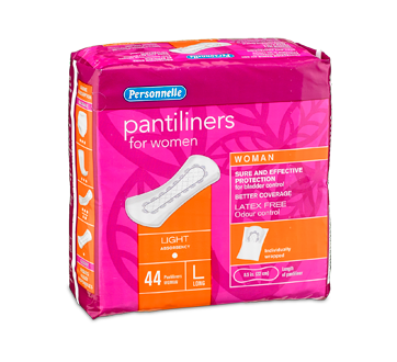 Image of product Personnelle - Pantiliners for Women, 44 units