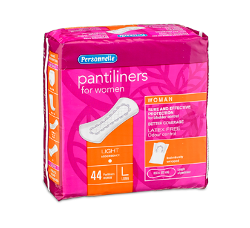 Pantiliners for Women, 44 units