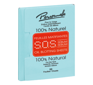 S.O.S. Sebum Oil Blotting Sheets, 50 units