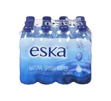 ESKA Natural Spring Water, 12 X 500 ml, Natural