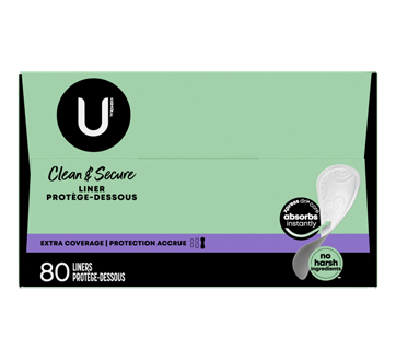 2-in-1 Panty Liners, Extra Coverage