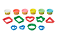 Thumbnail 2 of product Play-Doh - Play-Doh Shapes Tool Set with 6 Non-Toxic Colors, 1 unit