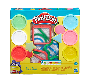 play doh shapes and colors