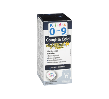 Image 2 of product Homeocan - Kids 0-9 Cough & Cold Nighttime Formula Syrup, 100 ml