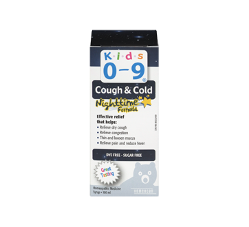 Image 3 of product Homeocan - Kids 0-9 Cough & Cold Nighttime Formula Syrup, 100 ml