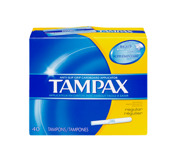 Image 3 of product Tampax - Cardboard Tampones Regular Absorbency, 40 units