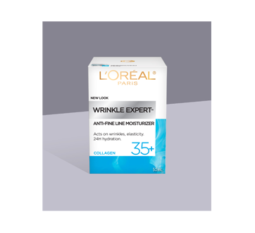 Image 9 of product L'Oréal Paris - Wrinkle Expert Moisturizer Face Cream 35+ with Collagen, Day & Night, 50 ml