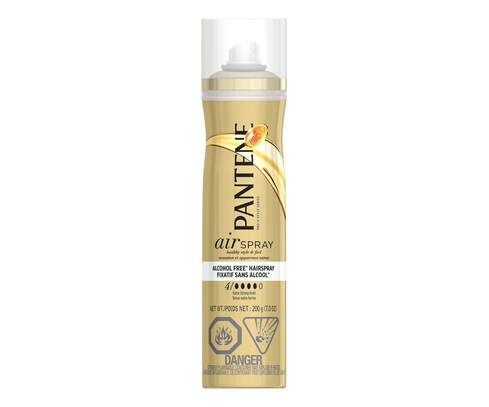 ProV AirSpray Alcohol Free Hair Spray, Flexible Hold, 200 g Pantene