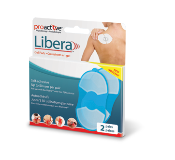 ProActive Self Adhesive Gel Pads for the Libera TENS, 2 units
