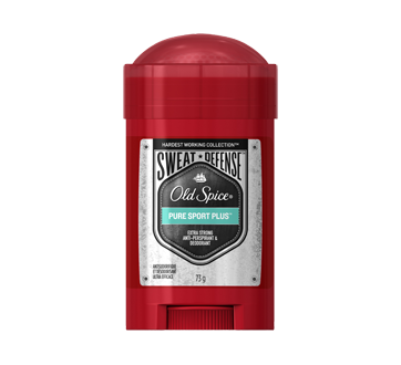 Image of product Old Spice - Hardest Working Collection Antiperspirant & Deodorant, 73 g, Pure Sport Plus