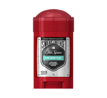 Hardest Working Collection Antiperspirant & Deodorant, 73 g, Pure Sport Plus