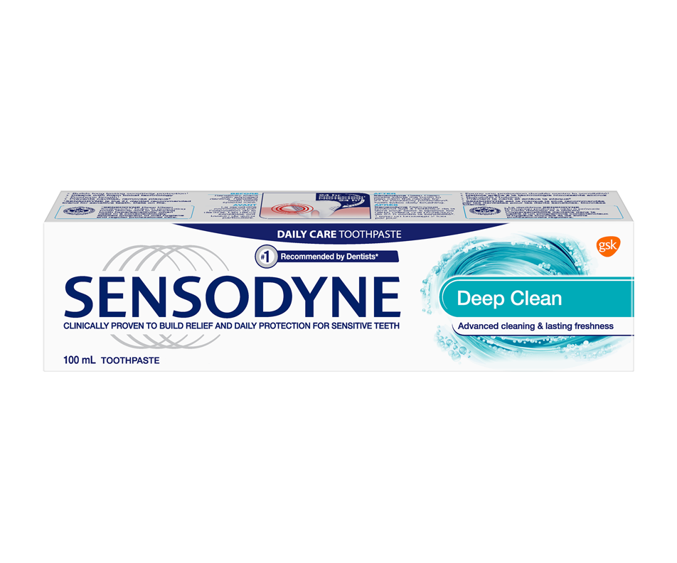 Deep Clean Daily Toothpaste for Sensitive Teeth Mint, 100 ml