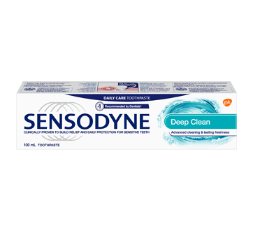 Deep Clean Daily Toothpaste for Sensitive Teeth Mint, 100 ml