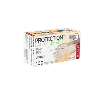 Image of product Formedica - Protection Latex Gloves, 100 units, Large - X-Large