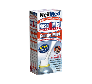 Image of product NeilMed - Nasa Mist Saline Spray, 177 ml, gentle Mist