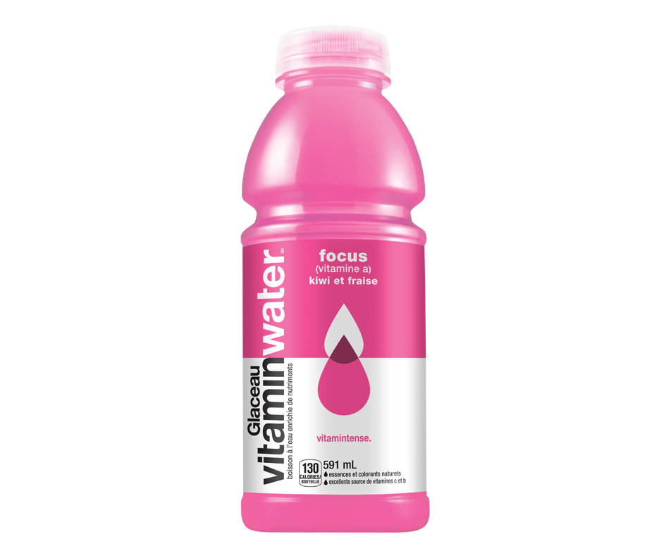 Vitamin Water, Kiwi Strawberry, 591 ml Glacéau Flavoured water