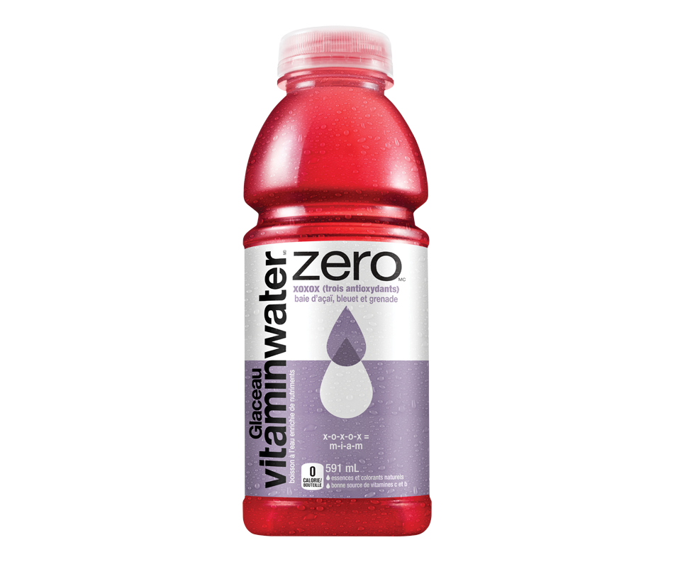 Vitamin Water, XOXOX, 591 ml Glacéau Flavoured water Jean Coutu