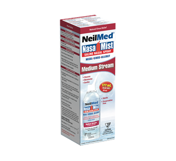 Image 2 of product NeilMed - Nasa Mist Saline Spray Medium Stream, 177 ml