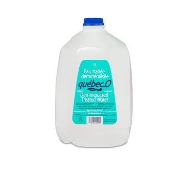 Image of product Québec-O - Demineralized Treated Water, 4 L