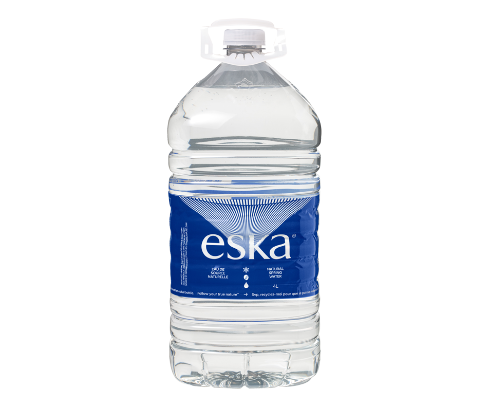 ESKA Natural Spring Water, 4 L, Natural ESKA Eaux Vives Waters Inc