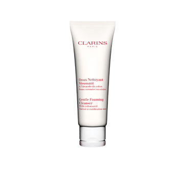 clarins gentle foaming cleanser cottonseed