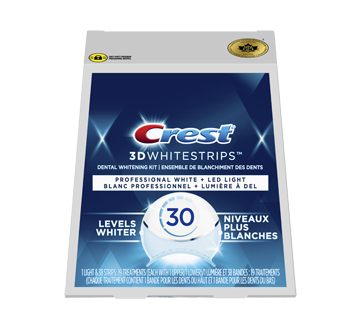 3D White Whitestrips with Light, 10 units