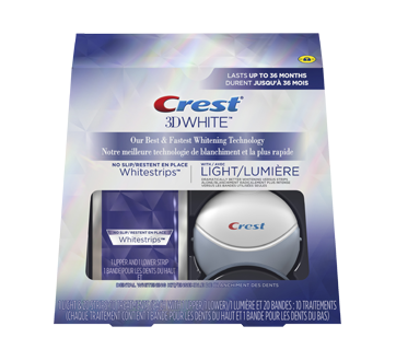 Image 2 of product Crest - Whitestrips Professional White with LED Accelerator Light Teeth Whitening Kit, 10 units