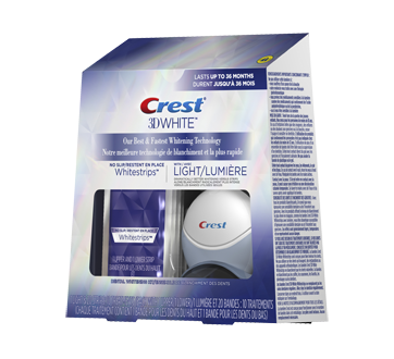 Image 3 of product Crest - Whitestrips Professional White with LED Accelerator Light Teeth Whitening Kit, 10 units