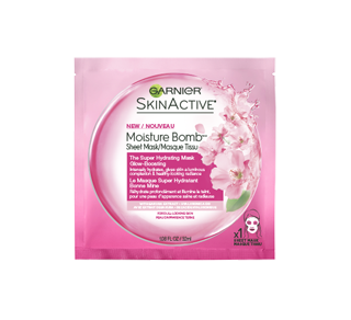 Garnier moisture face mask