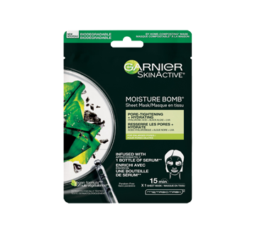 SkinActive Super Purifying Charcoal Sheet Mask, 32 ml