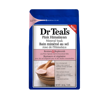 Mineral Soak, 1.36 kg, Pink Himalayan Salt
