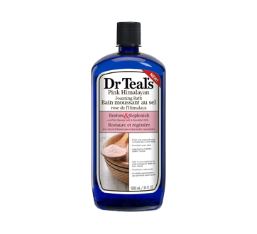 Image of product Dr Teal's - Foaming Bath, 1000 ml, Pink Himalayan Salt
